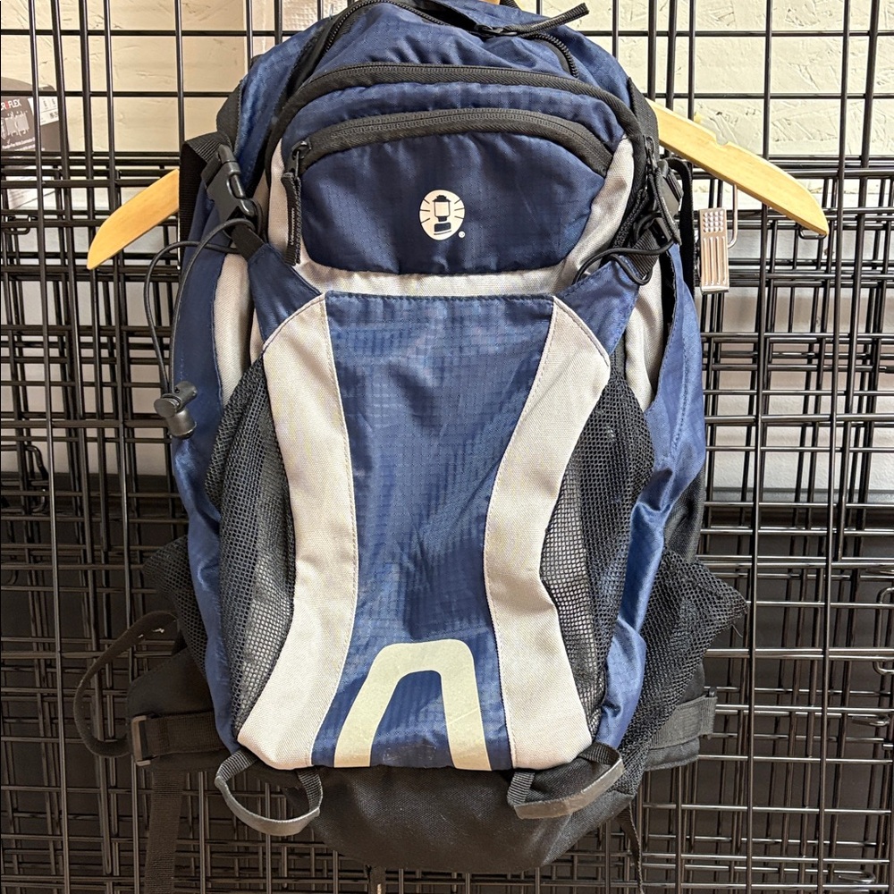 Coleman Hydro PackBlue and Gray Unisex Daypack Backpack - Comfort Carry